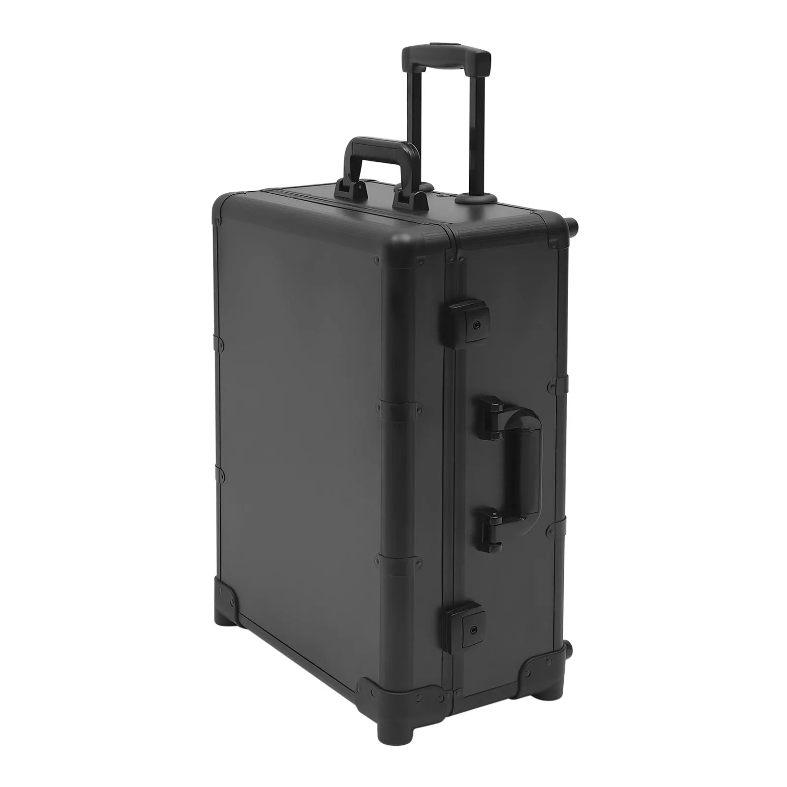 12V Make-up Table with 4 Castors & Lighting & Mirror & Lock, Professional Make-up Station, Adjustable Legs, Cosmetic Organizer B