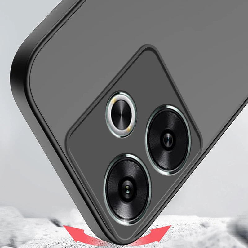 Military-Grade Armor Case For Xiaomi Redmi Note 14 13 12 11 11s Pro Plus Pro+ 5g Shockproof Hybrid Hard Cover Soft Shell Shell