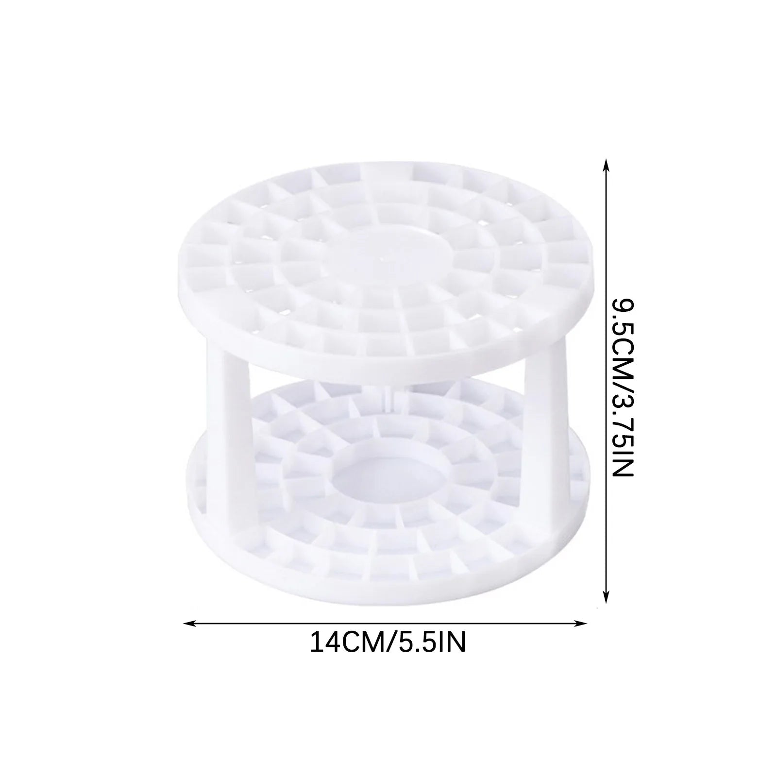 Cosmetic Make-up Brush Storage Holder Multi Hole Pen Insert Round Brushes Organizer Compartment Large-Capacity Make Up Tools