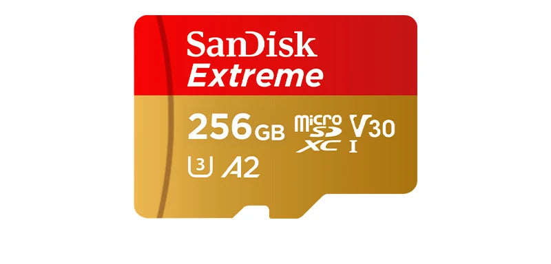 Lexar Extreme V30 microSD TF Card Original Memory Card for Drones Action Camera Max 190Mb/s Micro SD Card 32GB 64GB 128GB 256GB