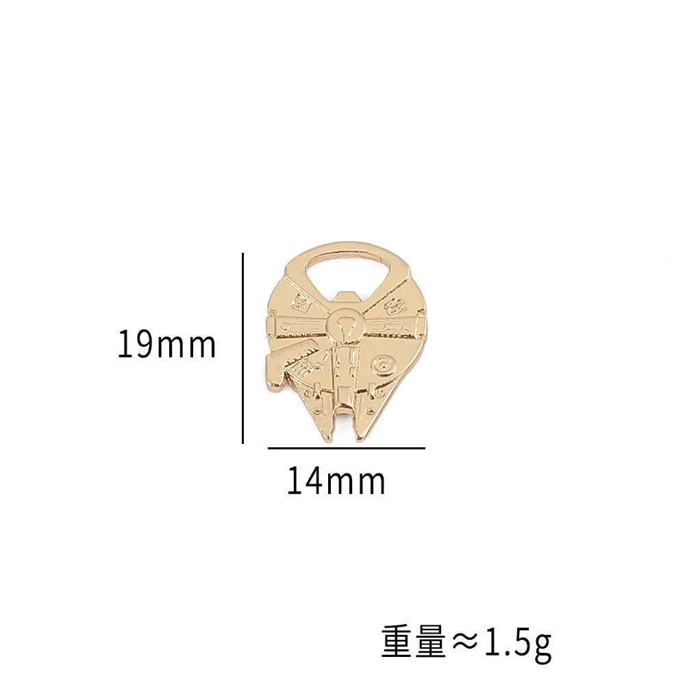 Wholesale 20pc Disnes Sta War Baby Yoda Grogu Mandalorian Charms New Alloy Metal Drop Oil DIY Bracelet Necklace Jewelry Making
