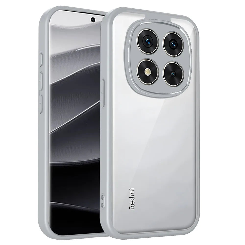 Redmi Note14Pro 5G Armor Shockproof Phone Case For Xiaomi Redmi Note 14 14Pro 13 14ProPlus Pro+ Matte Acrylic Clear Hard Cover