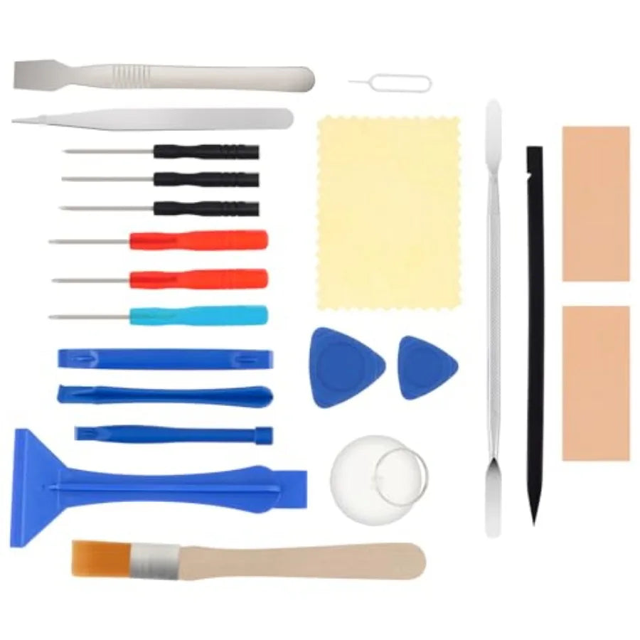 22 in 1 Professional Safe Opening Pry Tool Mobile Phone Repair Screwdrivers Sucker Hand Tools Kit for iPhone Smart Cell Phone L