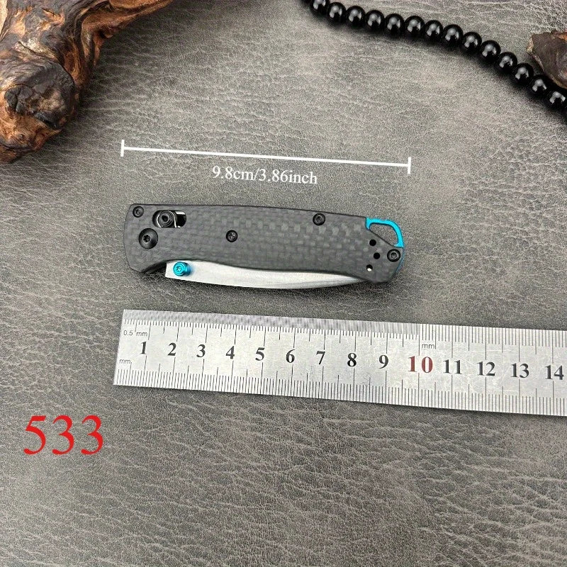 533/535 Pocket Pocket Knife Outdoor Camping Wilderness Survival EDC Utility Cutting Knife, Escape Tools Men's Gifts