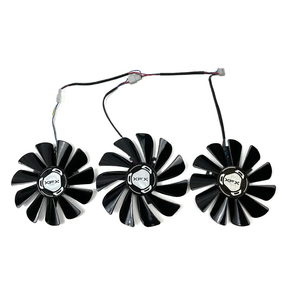 NEW 1SET CF1010U12S XFX Radeon RX 5700 XT GPU Fan，For XFX RX 5600 XT、RX 5700、RX 5700 XT Video card cooling fan
