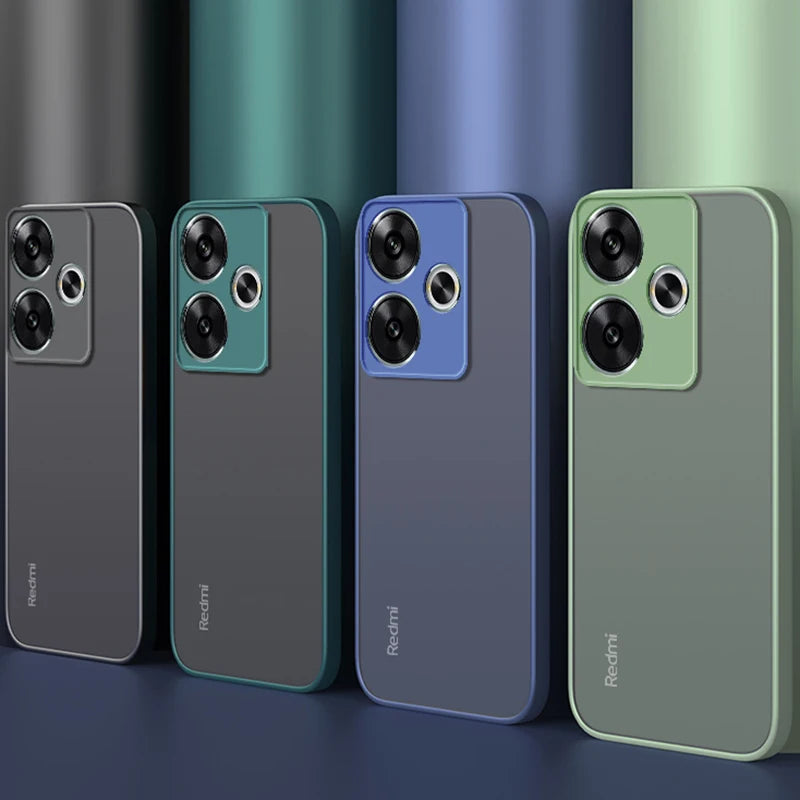 Military-Grade Armor Case For Xiaomi Redmi Note 14 13 12 11 11s Pro Plus Pro+ 5g Shockproof Hybrid Hard Cover Soft Shell Shell