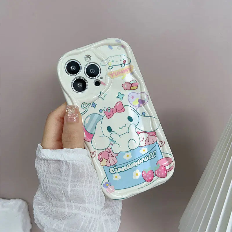 Case for Xiaomi Redmi Note 14 Pro 5G 12 14 4G 11 10 12 13 14 Pro Plus 12S 11S 14C 13C 12C 13 12 A3 9A 10 Cute Cinnamoroll Cover