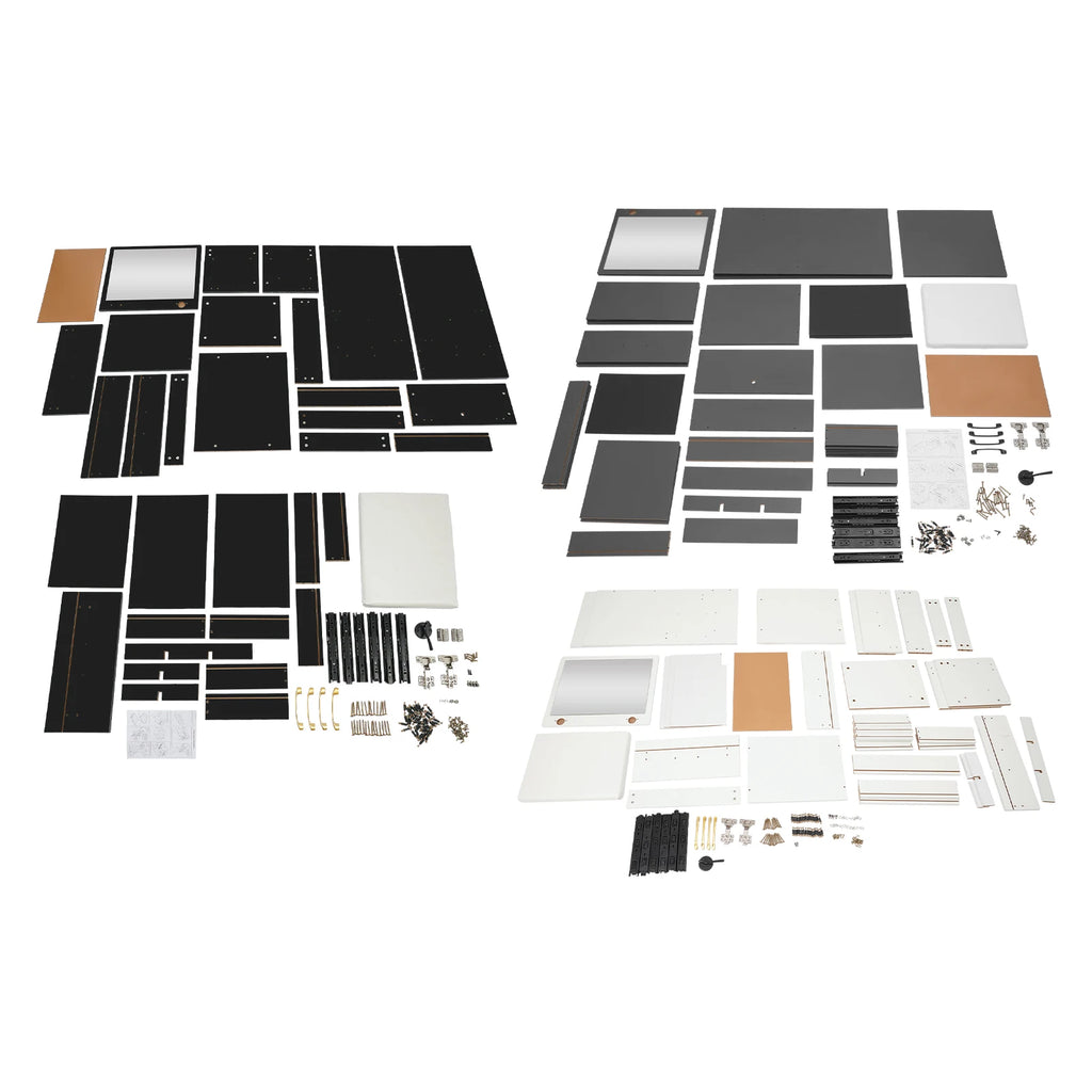 Makeup Desk With Mirror Compact Dressing Table Small Make Up Table For Home Bedrooms, Dressing Rooms 50*40*90cm