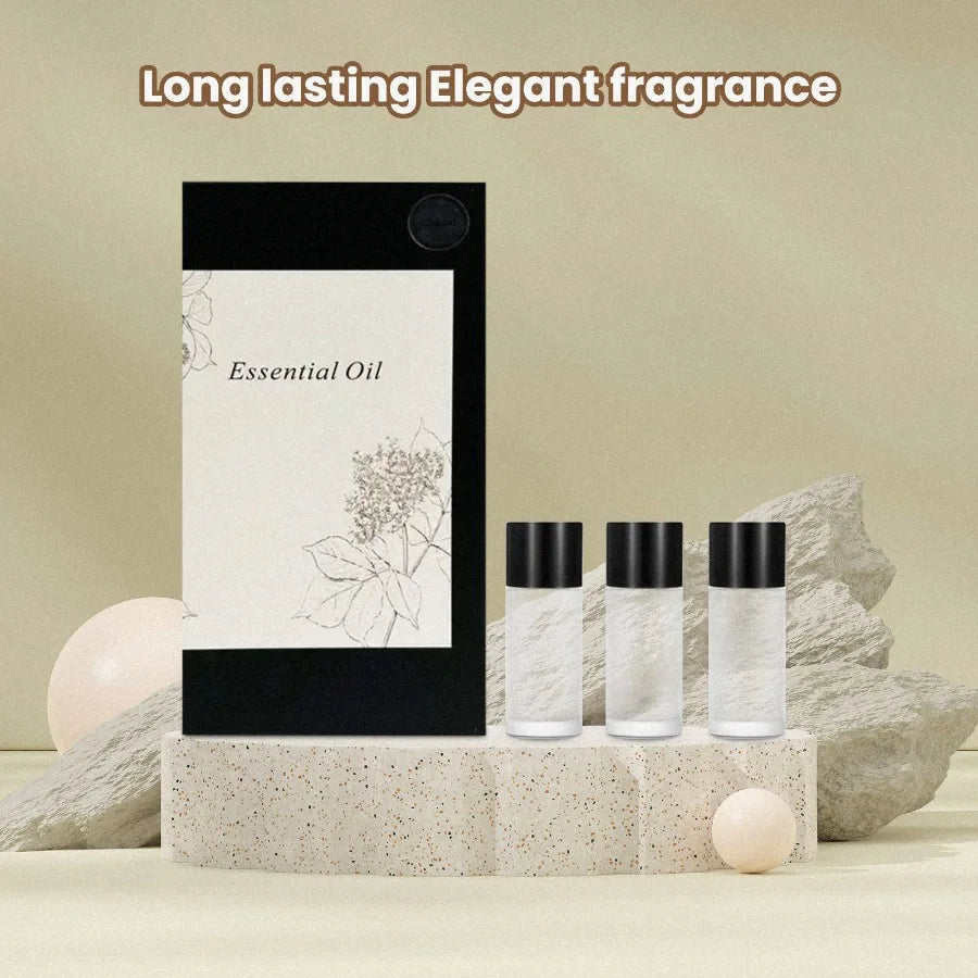 Car Air Fresheners Natural French Perfume Lasts 45 Days Portable Waterless Car Diffuser Air Freshener Car Aromatherapy Diffuser