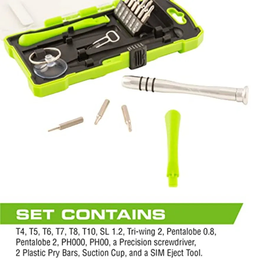 TOOLS Cellphone Tablet Computer Tool Kit 17Piece ATS17PC Multi