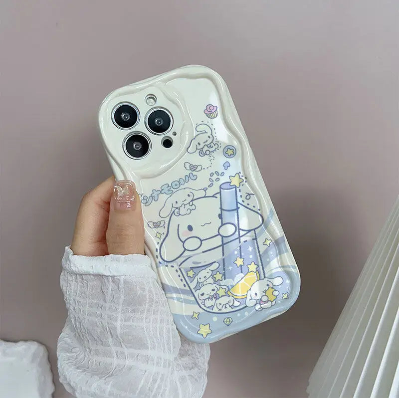 Case for Xiaomi Redmi Note 14 Pro 5G 12 14 4G 11 10 12 13 14 Pro Plus 12S 11S 14C 13C 12C 13 12 A3 9A 10 Cute Cinnamoroll Cover