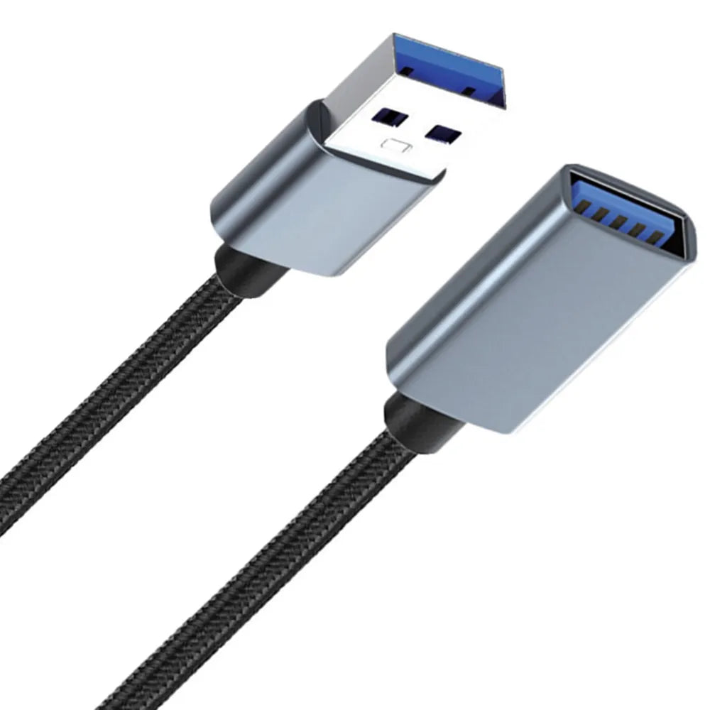 10m 5m USB 2.0 to USB Extension Cable USB A Male to Male USB3.0 2.0 Extender Cord Fast Data Transmission For Hard Drive Radiator