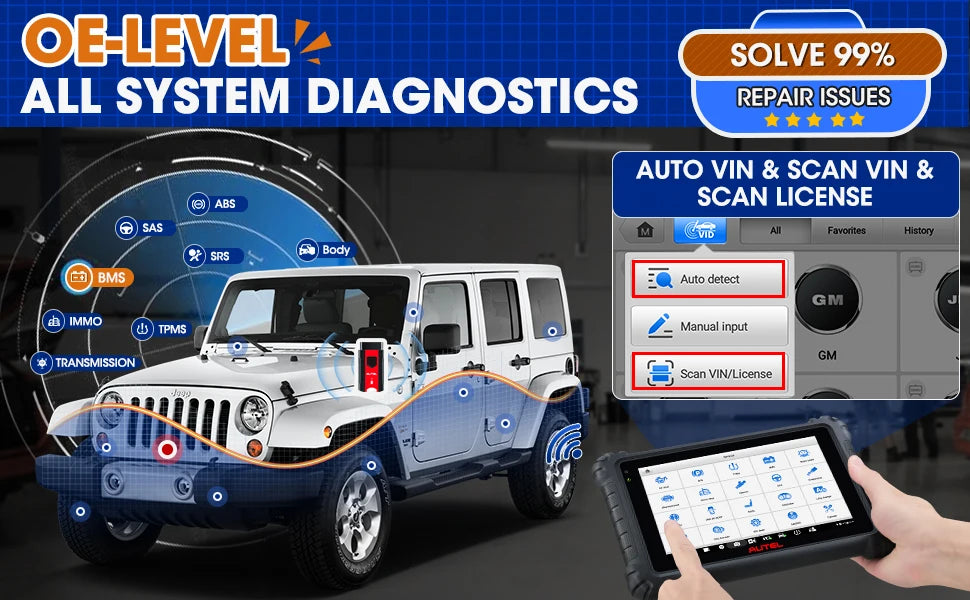 Autel MaxiCOM MK906S PRO MK906PRO Auto Diagnostic Scanner Release Diagnostic Tool OBD2 ECU Coding Diagnostic Tools PK MS906BT