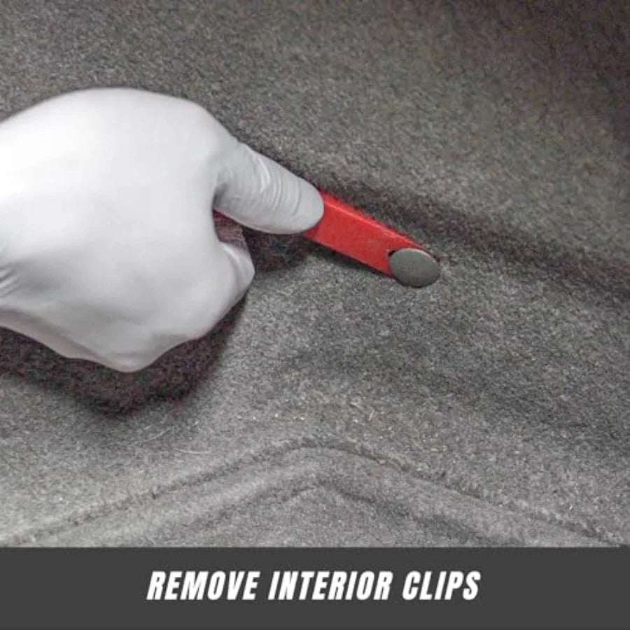 Auto Trim Removal Tool Set No Scratch Plastic Pry Tool Kit Auto Trim Tool Kit Car Tools Easy Door Panel Removal Tool Fastener R