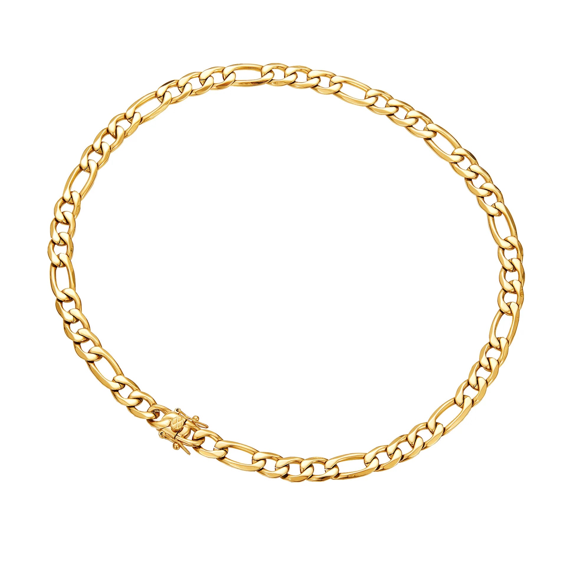 8mm Stainless Steel 1:3 NK Link Chains Necklaces 18K Gold-plated for  Unisex Hip Hop Bracelet Bling Iced Out Rapper Jewelry Gift