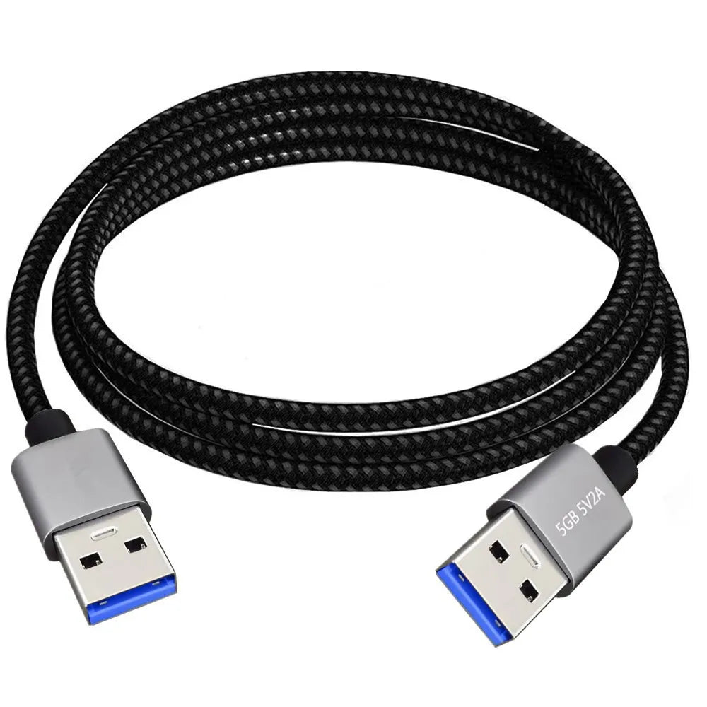 10m 5m USB 2.0 to USB Extension Cable USB A Male to Male USB3.0 2.0 Extender Cord Fast Data Transmission For Hard Drive Radiator