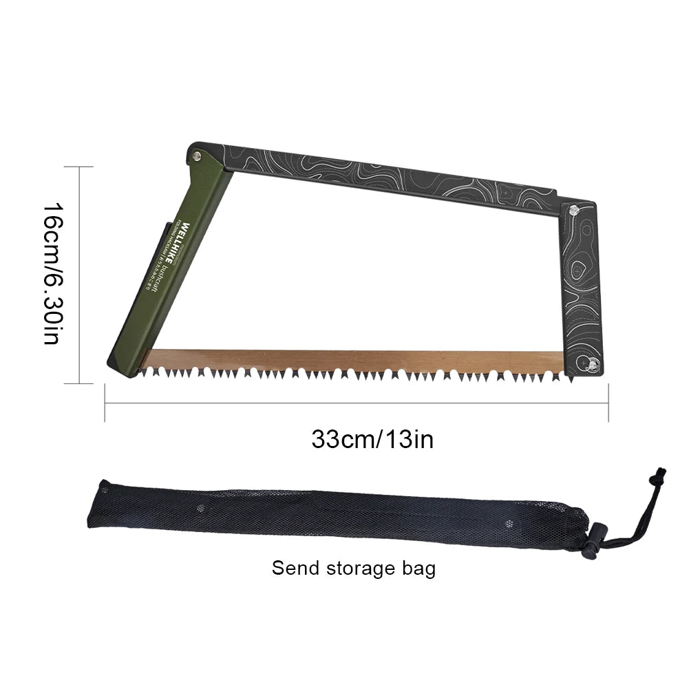 Folding Saw with Storage Bag Cutting Tree Hand Saw Camping Foldable Hand Saw Outdoor Hiking Survival Tools