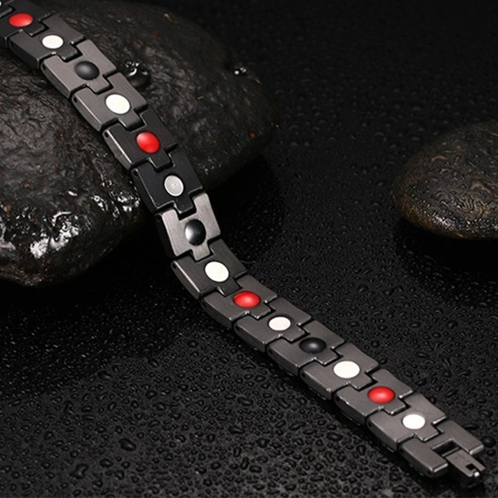 Men Women Magnetic Health Lose Weight Bracelet Power Therapy Detachable Power Therapy Magnets Negative Jewelry