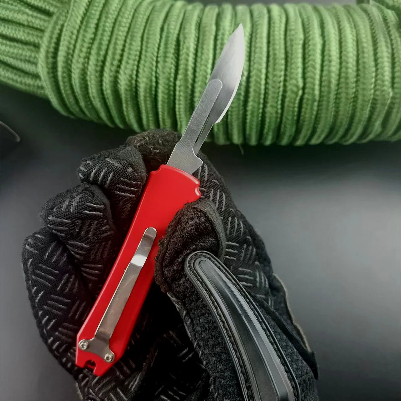 Multi-purpose Outdoor Practical Pocket Small Knife, 440C Steel Blade, Zinc Alloy Handle, Adventure, Hiking, Camping EDC Tools