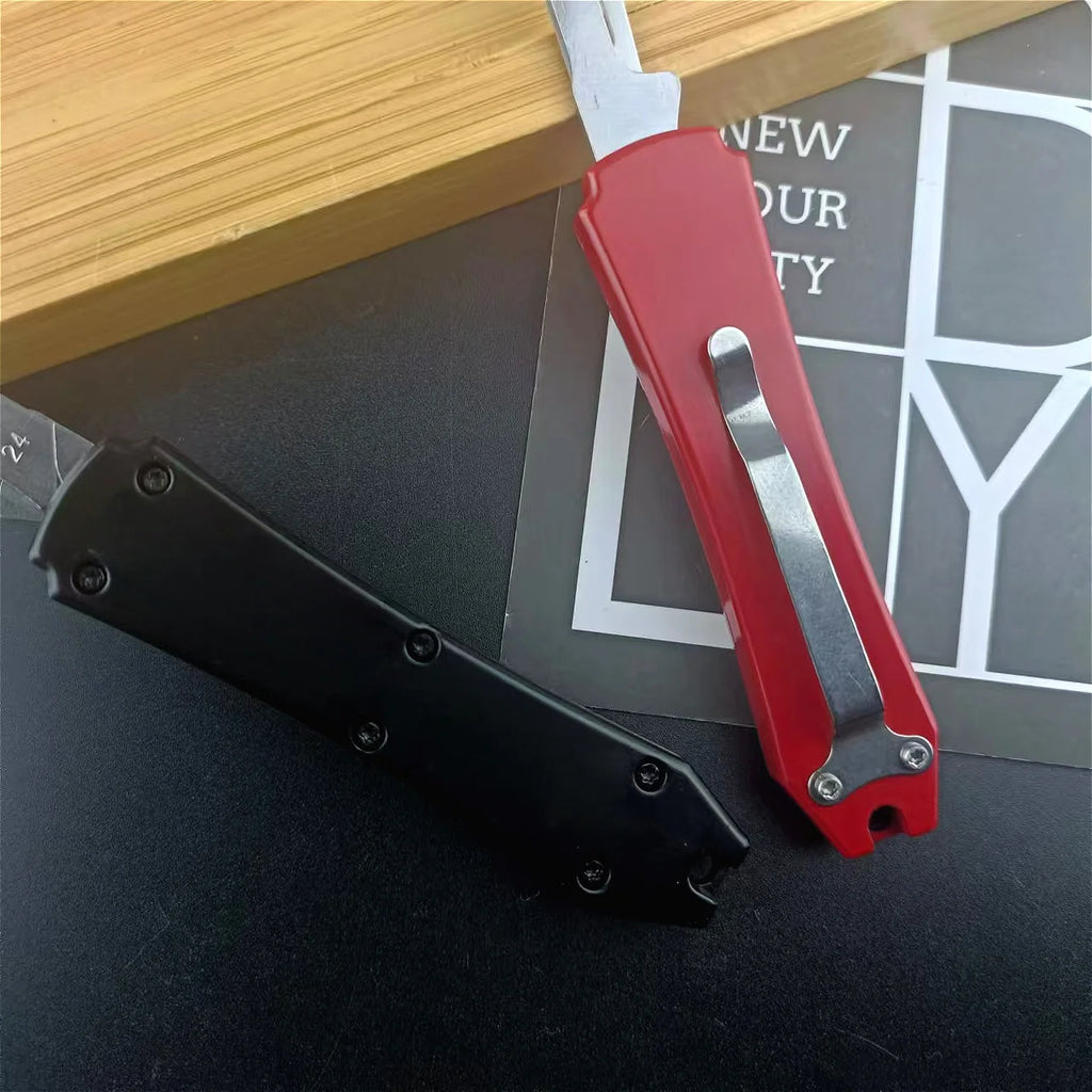 Durable 440C Steel Blade, Multi-purpose Outdoor Utility Pocket Small Knife, Zinc Alloy Handle, Adventure, Camping EDC Tools